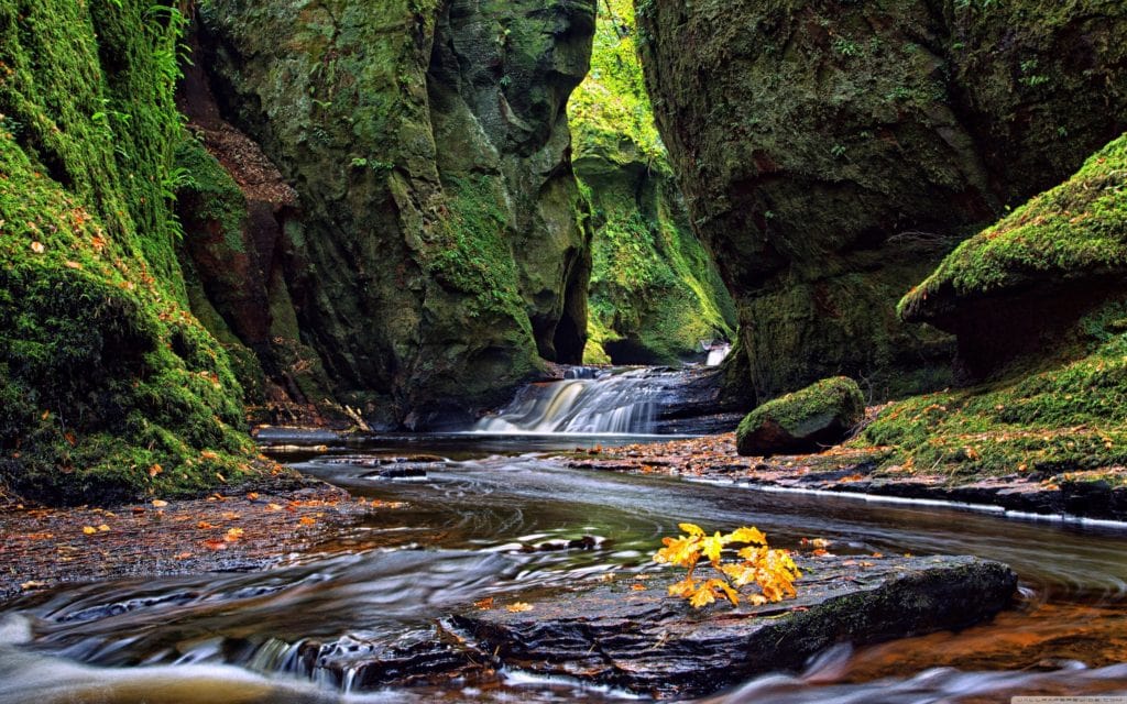 finnich glen scotland