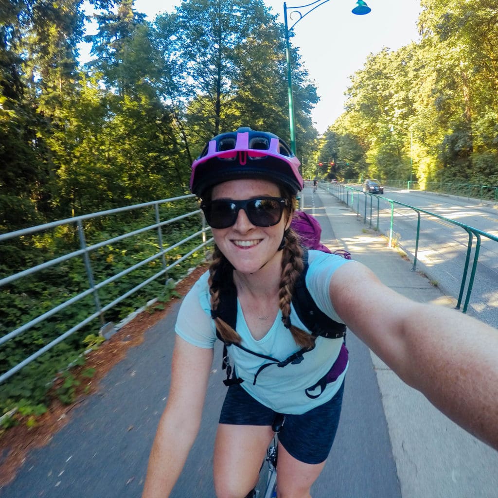 cycling from vancouver to the sunshine coast