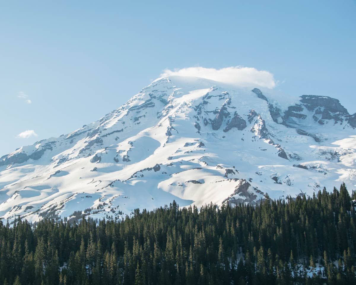 mount rainier national park map