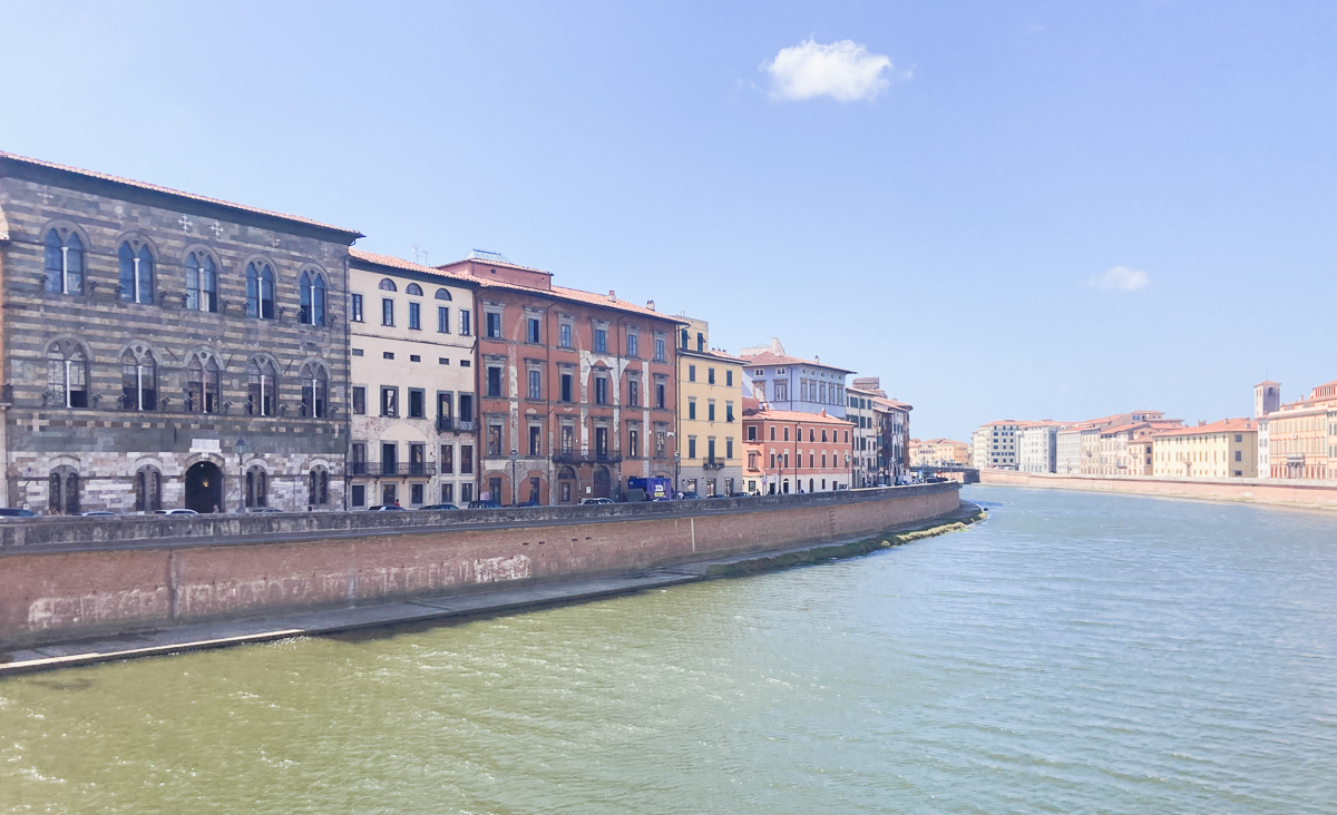 one day in Pisa Italy
