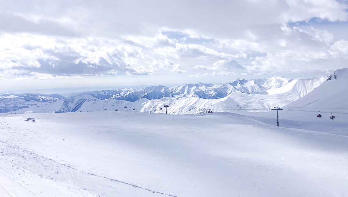 skiing in gudauri georgia
