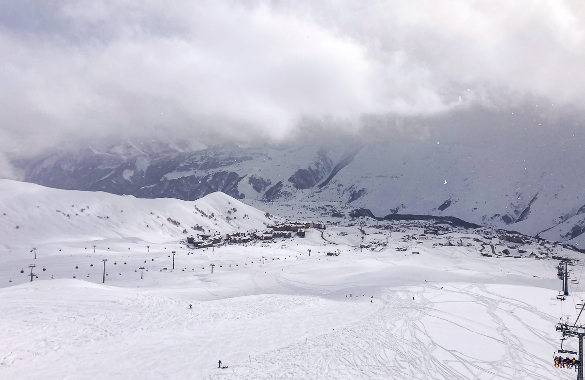 skiing in gudauri georgia